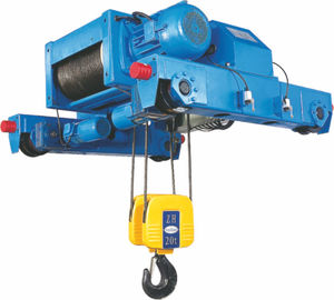 China 40 ton, 50 ton Double Girder Electric Wire Rope Hoist With Trolley For Storage / Workshop / Warehouse / Power Station supplier