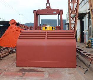 China Industrial 28T 15CBM Electro Hydraulic Grabs / Ship Deck Crane Clamshell Grapples supplier