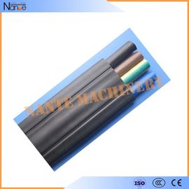 China Rubber Insulated Sheathed Flat Traveling Cable For Crane / Hoist 6 x 2.5 supplier