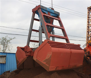 China Bulk Materials Loading Wireless Remote Controlled Clamshell Grab Bucket For Cranes supplier