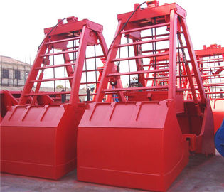 China Ship Deck Crane Single Rope Grab Mechanical Control for Loading Dry Bulk Cargo supplier
