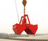 ISO Standard 25T 6 - 12m³ Electro Hydraulic Clamshell Grab  for Bulk Carrier Ship Crane supplier
