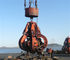 Steel Scrap Loading Motor Hydraulic Grab / Orange Peel Grabs 12 Ton CE Approved