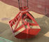 16 Ton Four Rope Mechanical Grabs Clamshell Grab for Loading Grains Leakage-proof supplier