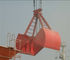 16 Ton Four Rope Mechanical Grabs Clamshell Grab for Loading Grains Leakage-proof supplier