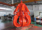 10T Electro Hydraulic Orange Peel Crane Grabs For Steel Scrap High Efficiency supplier