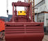 Industrial 28T 15CBM Electro Hydraulic Grabs / Ship Deck Crane Clamshell Grapples supplier