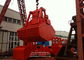 Clamshell Motor Electro Hydraulic Grabs For Ship Deck Crane to Discharge Bulk Cargo supplier
