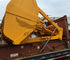 Yellow Marine Wireless Remote Control Grab On Deck Crane for Bulk Cargo Ship supplier