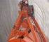 Mineral Powder Loading Mechanical Grabs / Four Rope Clamshell Grab 28 Ton supplier