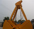 20m³  Mechanical Four Ropes Clamshell Grab for Port Loading Coal and Grains supplier