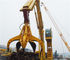 1.25m³  Excavator Grab Attachment Orange Peel Excavator Grab Bucket for Loading Steel Scrap