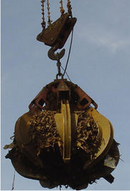 Hydraulic Orange Peel Grab Bucket For Steel Plant, Garbage Burning Processing