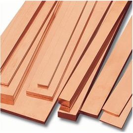 China Professional ASTM / JIS , Din 80 - 400mm Copper Flat Bar For Conveyors , Port Cranes supplier