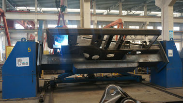 35 Tons Carry Crane Chassis , A572 Heavy Steel Metal Welding For Excavator