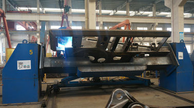 China 35 Tons Carry Crane Chassis , A572 Heavy Steel Metal Welding For Excavator supplier