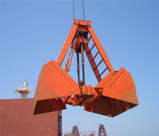 China Mechanical Control Bulk Cargo Ship Single Rope Grab for Loading Bulk Material supplier