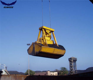 China 25T  Wireless Remote Control Grapple for Bulk Carrier Cargo Loading with 16Mn Material supplier