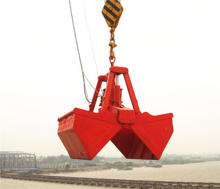 ISO Standard 25T 6 - 12m³ Electro Hydraulic Clamshell Grab  for Bulk Carrier Ship Crane