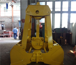 China Marine Ship Single Rope Grab / High Efficiency Mechanical Clamshell Grab Bucket supplier