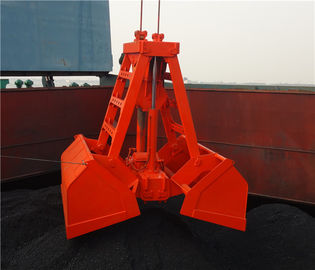 China 25T 6 - 12m³  Wireless Remote Control Grab for Loading Coal / Sand and Grain supplier