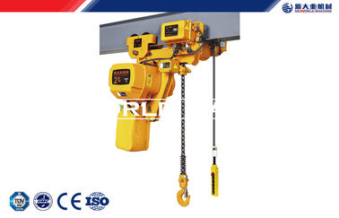 380v 50hz 3phase Motor Electric Rope Hoist With Low Noise , Safety supplier