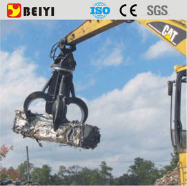 Orange peel grab bucket excavator rotating hydraulic grab supplier