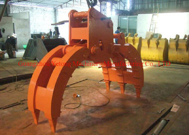 Woods Log Stone Grapple Hydraulic Excavator Grabs for Construction supplier