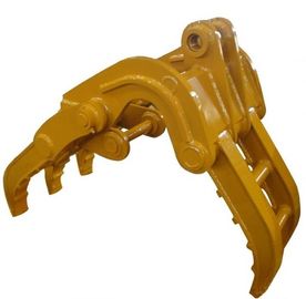 Woods Log Stone Grapple Hydraulic Excavator Grabs for Construction supplier