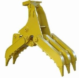 Woods Log Stone Grapple Hydraulic Excavator Grabs for Construction supplier