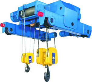 40 ton, 50 ton Double Girder Electric Wire Rope Hoist With Trolley For Storage / Workshop / Warehouse / Power Station supplier