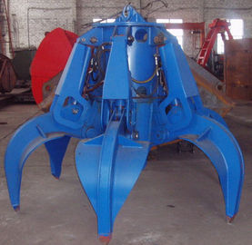 Hydraulic Orange Peel Grab Bucket For Garbage Burning Processing supplier