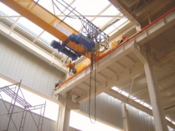 6 ton, 8 ton, 10 ton Low-Headroom / Low Clearance Electric Wire Rope Monorail Hoist For Storage / Workshop / Warehouse supplier