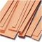 Professional ASTM / JIS , Din 80 - 400mm Copper Flat Bar For Conveyors , Port Cranes