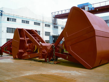 3.2T Two Jaw Mini Excavator Grab With Alloy Steel , Grab Bucket For Construction Site supplier