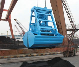 24T 8 - 12CBM Wireless Remote Control Sand Grab / Dual Scoop Ship Grab Bucket supplier