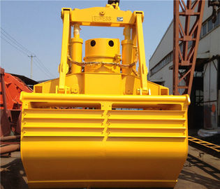 Deck Crane Bulk Cargo Electro Hydraulic Grabs / Grapple with Motor Hydraulic Drive supplier