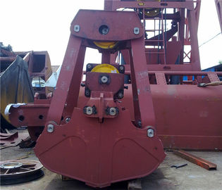 Marine Ship Single Rope Grab / High Efficiency Mechanical Clamshell Grab Bucket supplier