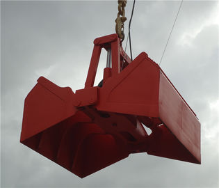 Professional Motor Electro Hydraulic Grabs Clamshell for Ship Crane 28T 6 - 12CBM supplier