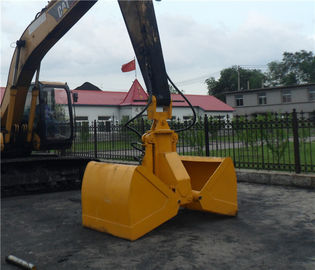 Hydraulic Excavator Clamshell Grab Bucket  for Loading Coal Long Service Life supplier