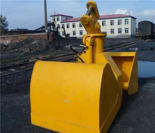 Hydraulic Excavator Clamshell Grab Bucket  for Loading Coal Long Service Life supplier