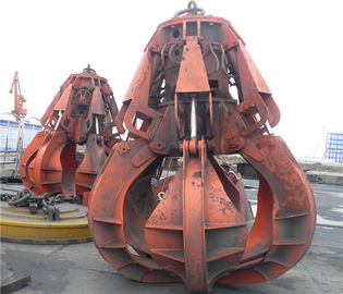 2.5m³  Electro Hydraulic Orange Peel Grab / Electrical Hydraulic Scrap Grabs supplier