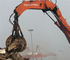 Hydraulic or Mechanical Excavator Orange Peel Grab for Handling Scrap Metal , Waste Lump supplier